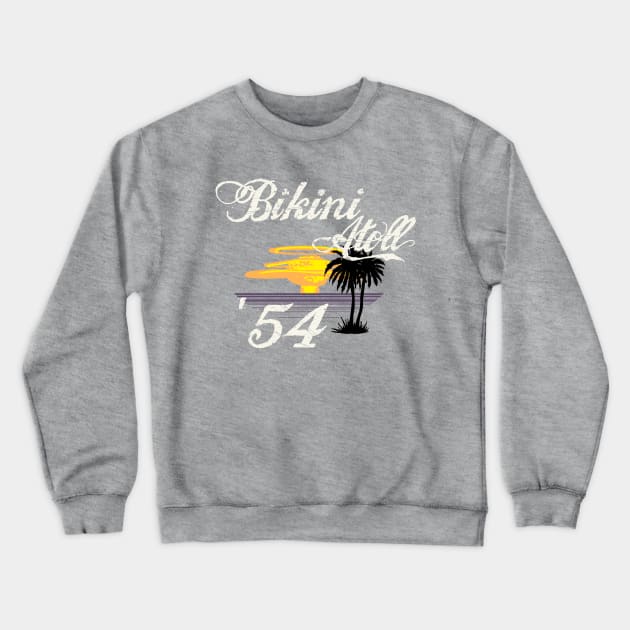 Bikini Atoll Crewneck Sweatshirt by PickledGenius